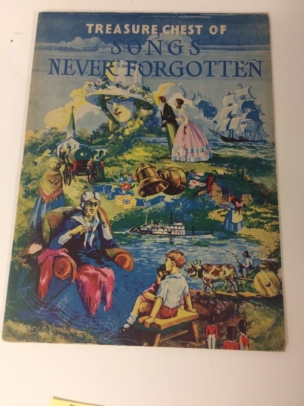 lot 65 image: Vintage Treasure hest of Songs Never Forgotten Magazine