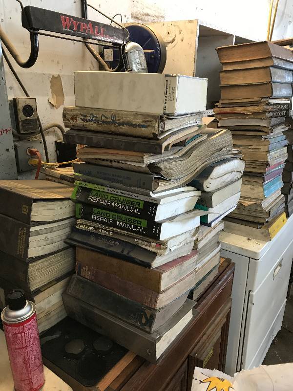 lot 112 image: Repair Manuals - Over 50 Books