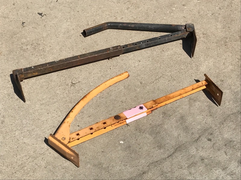 lot 29 image: (2) Adjustable Brick Tongs ...
