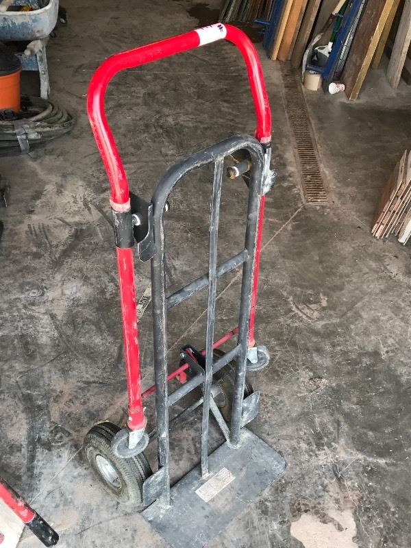 lot 41 image: Milwaukee Heavy Duty 2-Way Dolly Wi...