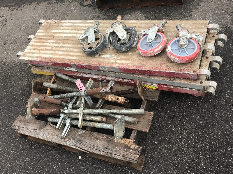 lot 63 image: Lot Of (3) 19x5ft Commercial Alum...