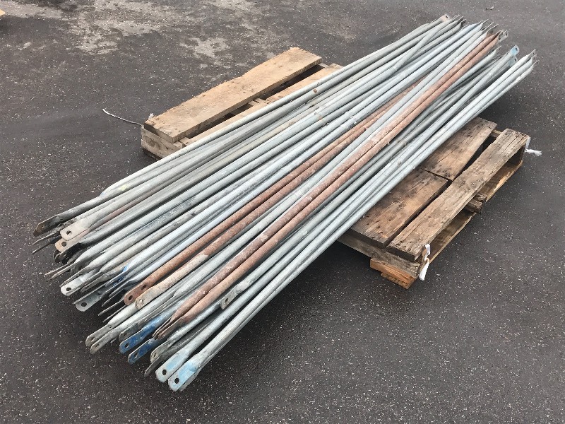lot 83 image: Lot Of (30) Galvanized Commercial S...
