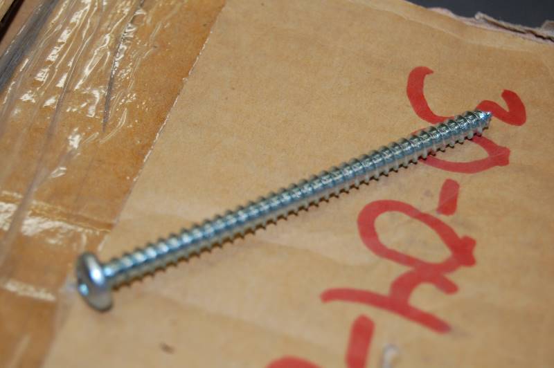 #12-11 x 3-12 Phillips Drive Pan Head Zinc Finish Type A Point Steel Sheet Metal Screw