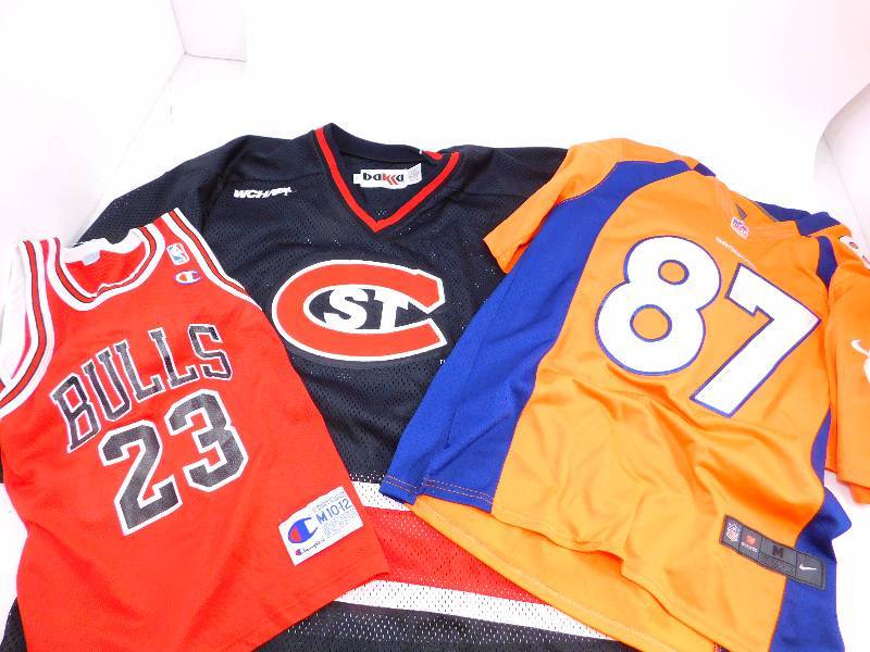 lot 34 image: Lot of Sports Jerseys