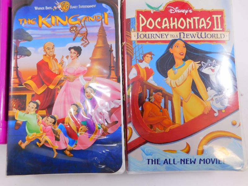 lot 53 image: Lot of Vintage VHS Tapes - Disney