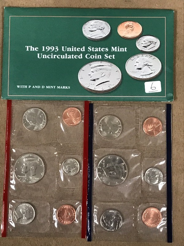 1993 U.S. Uncirculated Set ...