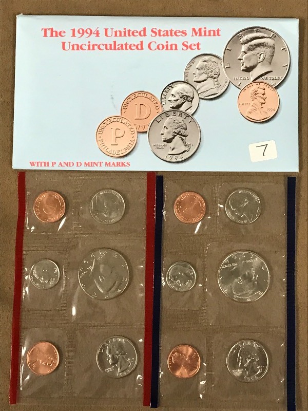 1994 U.S. Uncirculated Set ...