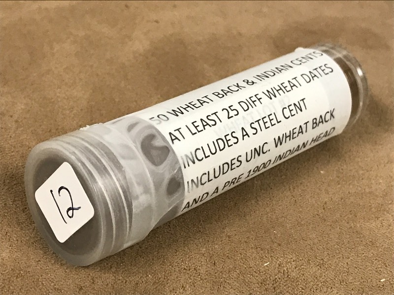 (1) Roll Of (50) Wheat & Indian Cen...