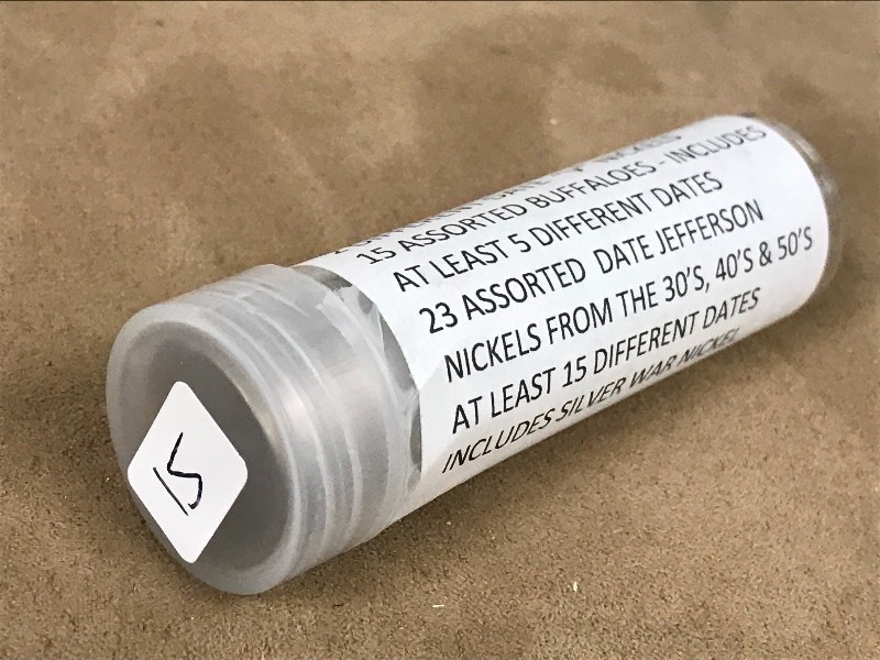 (1) Roll Of (40) Nickels At Least 5...