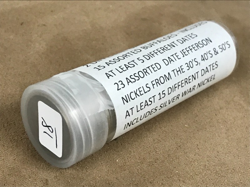 (1) Roll Of (40) Nickels At Least 5...
