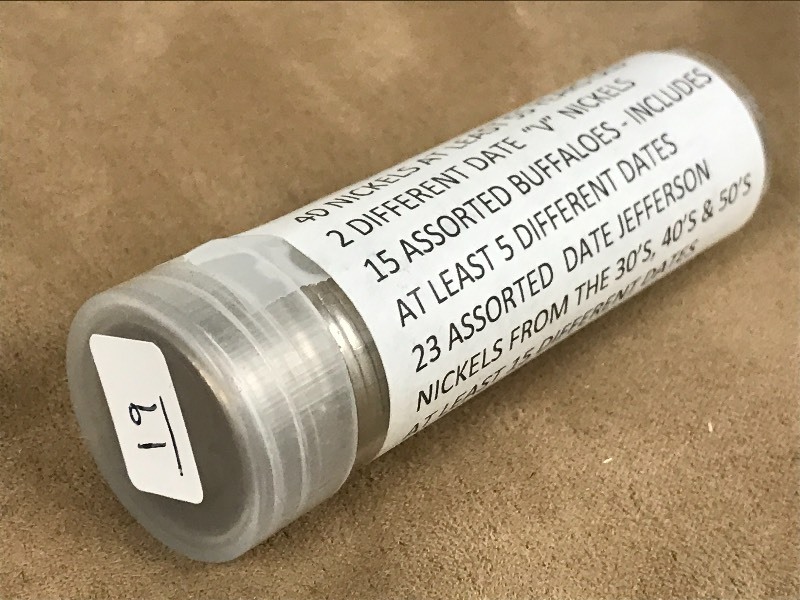 (1) Roll Of (40) Nickels At Least 5...