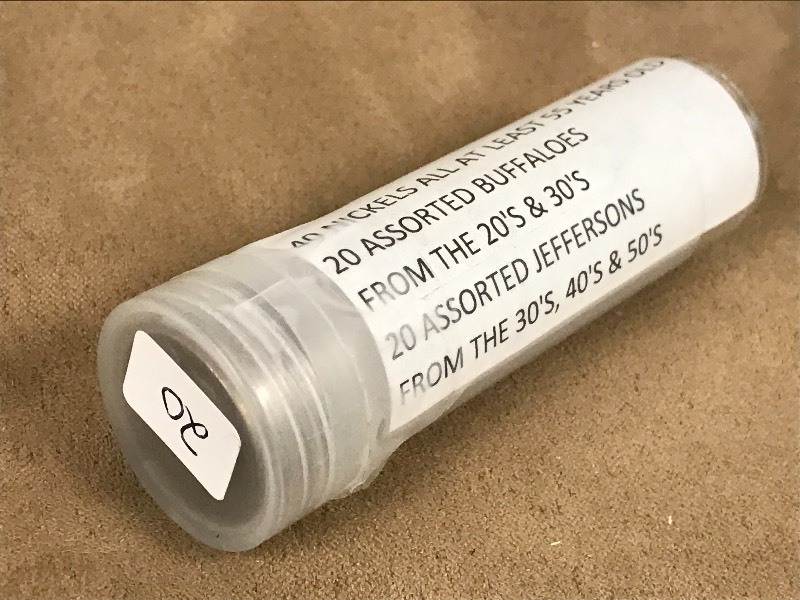 (1) Roll Of (40) Nickels At Least 5...