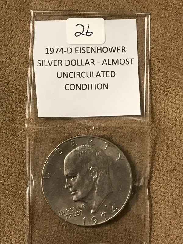 1974-D Eisenhower Dollar ...