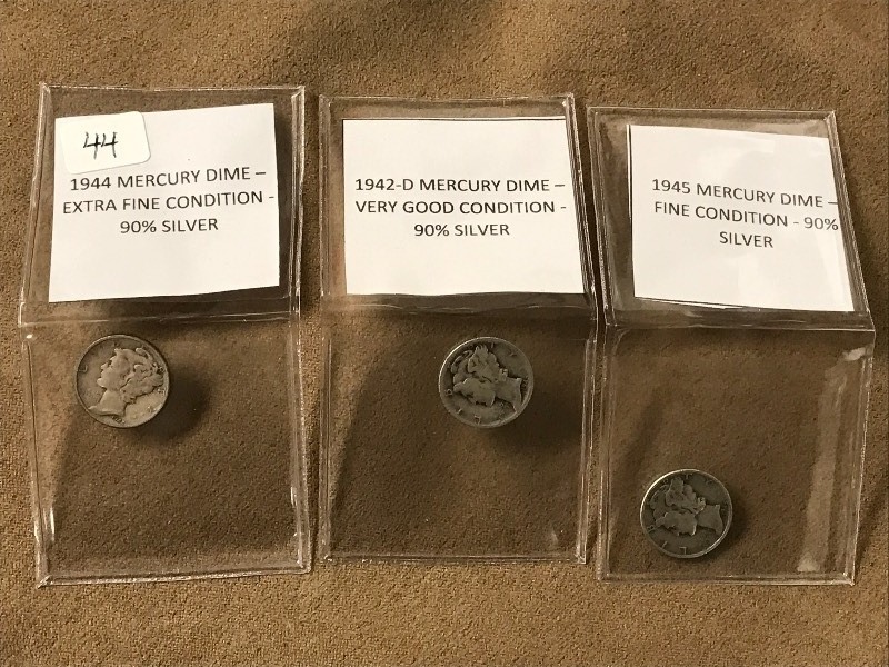 Lot Of 1942-D19441945 Mercury Di...