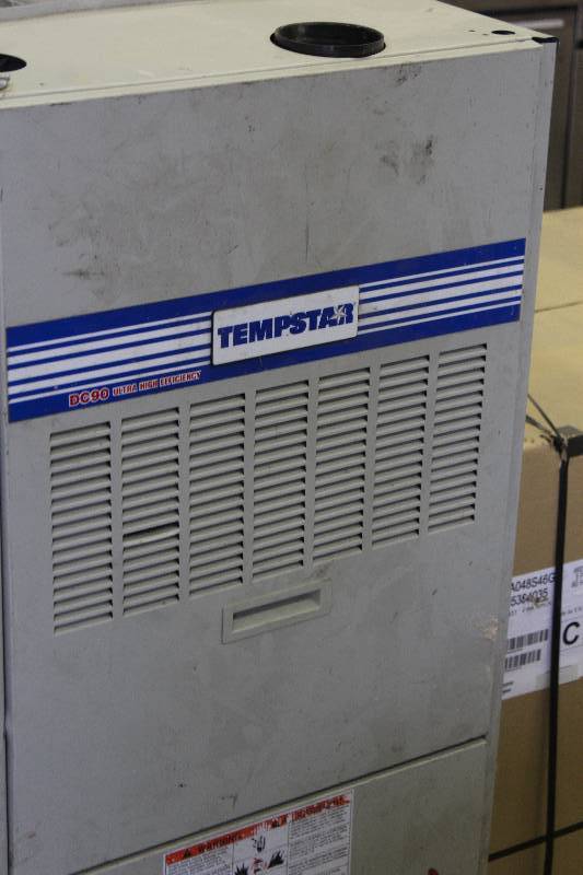 Tempstar Indoor Forced Air Furnace | Willmar Restaurant and HVAC Surplus  Equipment Sale | K-BID