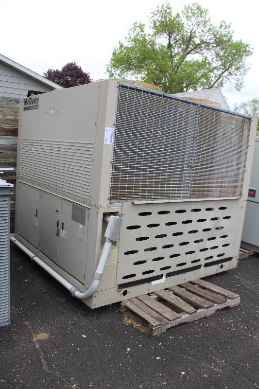 lot 2 image: McQuay Air Conditioner Condensing Unit