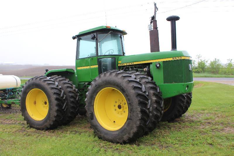 lot 80 image: John Deere 8630 Four Drive, Dual Wheel Tractor