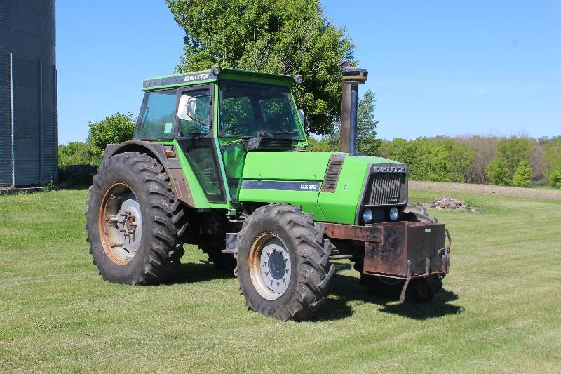 lot 82 image: 1980 Deutz DX110A-S Front Wheel Assist Tractor