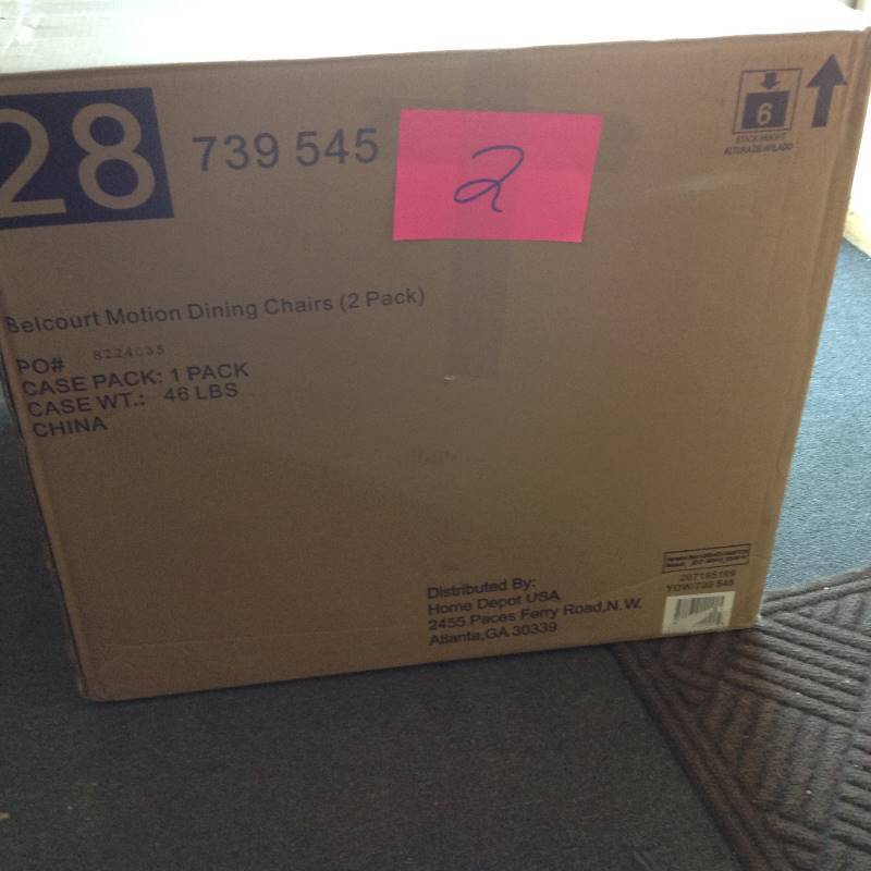 Belcourt Motion Di ning Chairs 2 Pack
