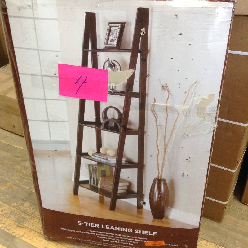 5 Tier Leaning Shelf