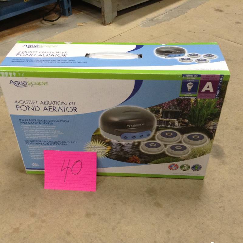 Aquascape 4 outlet aeration kit pond aerator