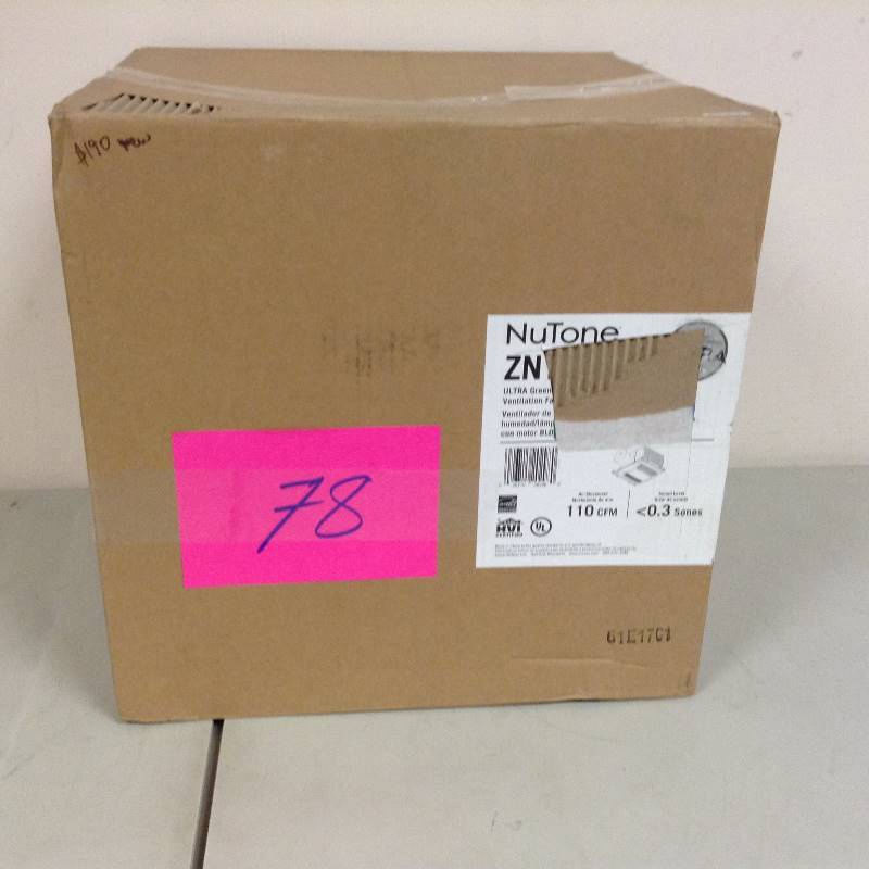Nutone ULTRA GREEN with Humidity Sensing 110 CFM Ceiling Exhaust Bath Fan with Humidity Sensing and Light