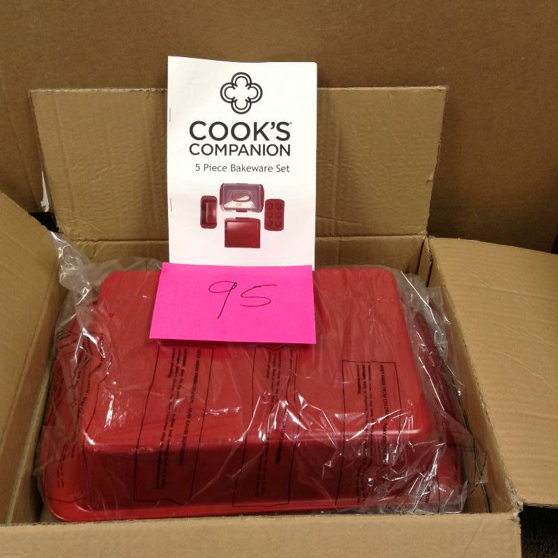 Cooks companion 5 piece bakeware set