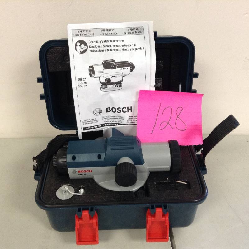Bosch GOL24-RT 24x Automatic Optical Level Kit never used