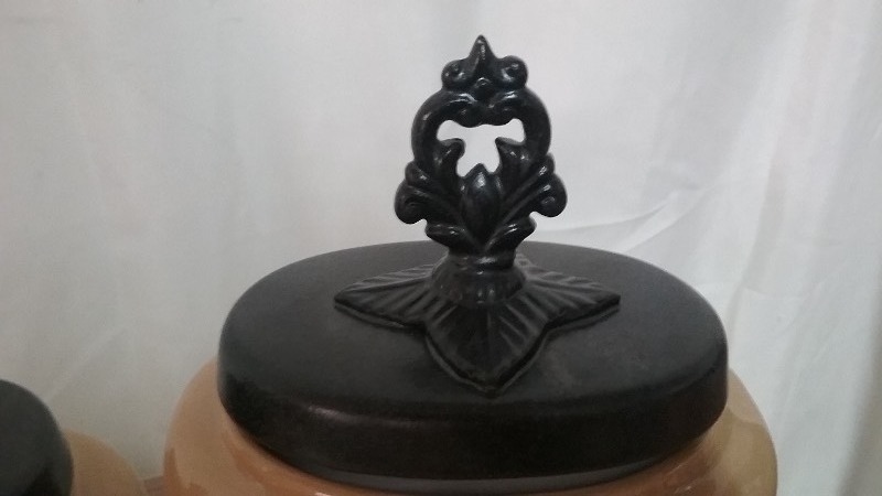 lot 72 image: 3x Dry Good Canisters