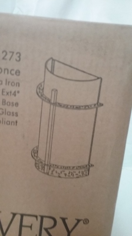 lot 11 image: Minka-Lavvery Wall sconce