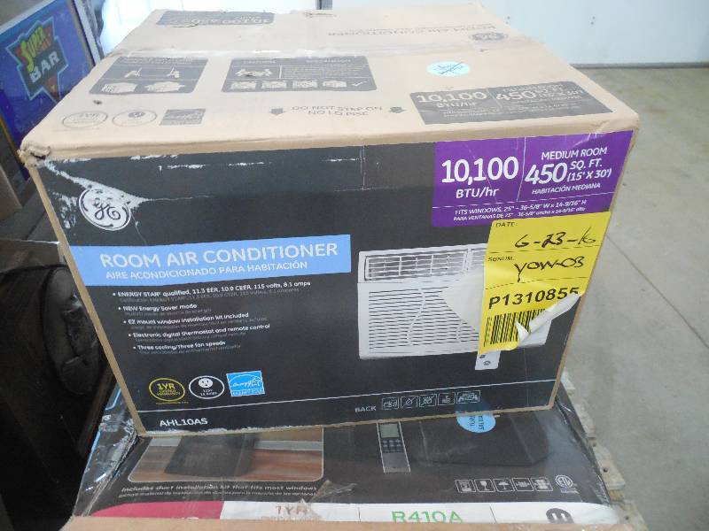 lot 1 image: GE AHL10AS Air Conditioner 10,000 BTU