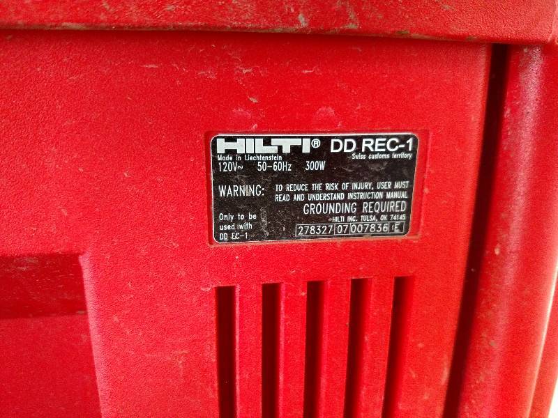 Hilti DD-REC1 Water Recycling Unit,... | May Consignments | K-BID