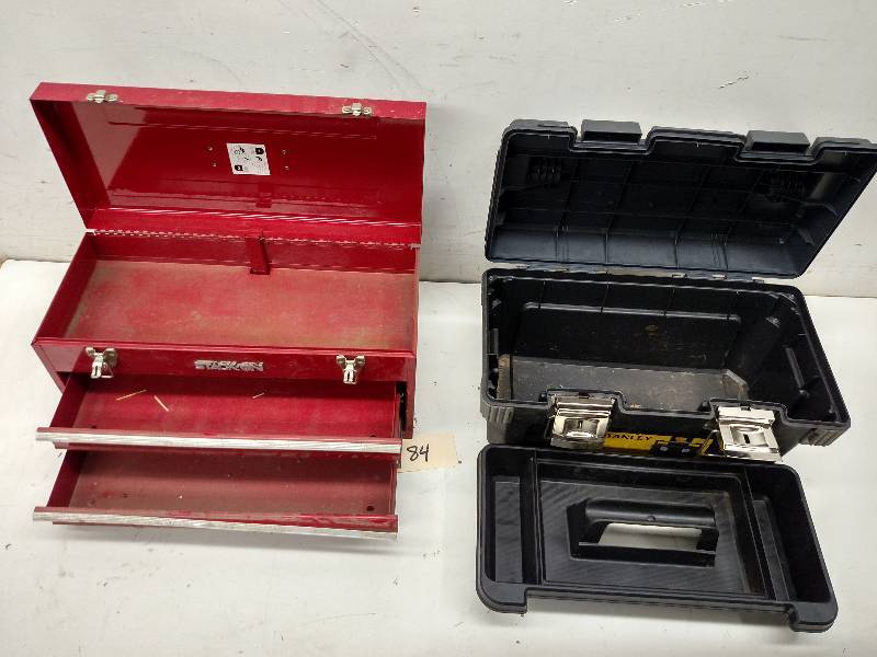 lot 84 image: (2) Toolboxes...