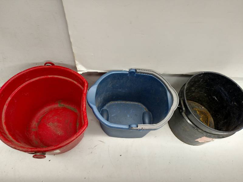 lot 114 image: (3) Asstd Pails...
