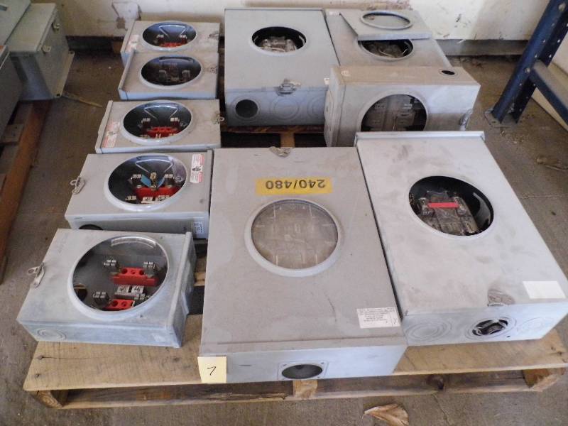 Assorted Meter Sockets