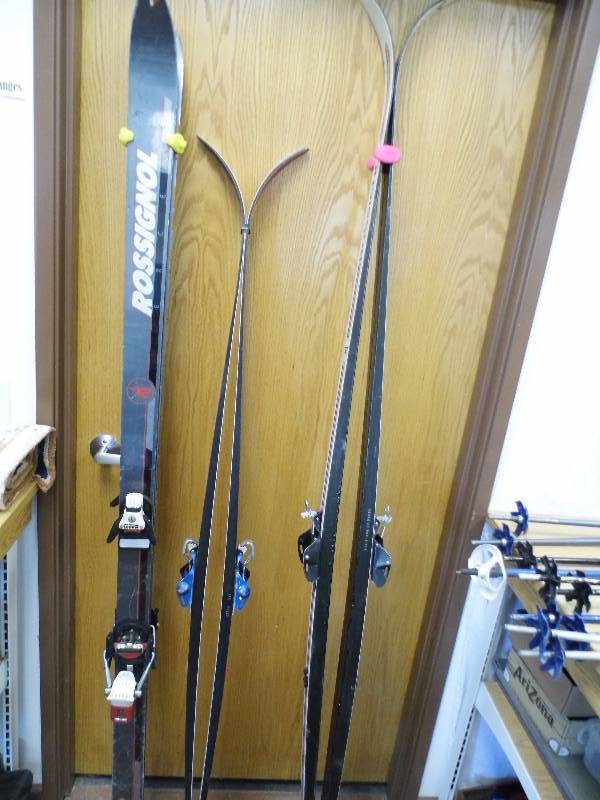 3 Sets of Skis
