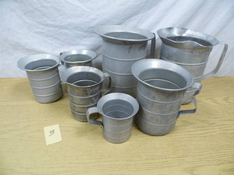 Assorted NSF Aluminim Pitchers