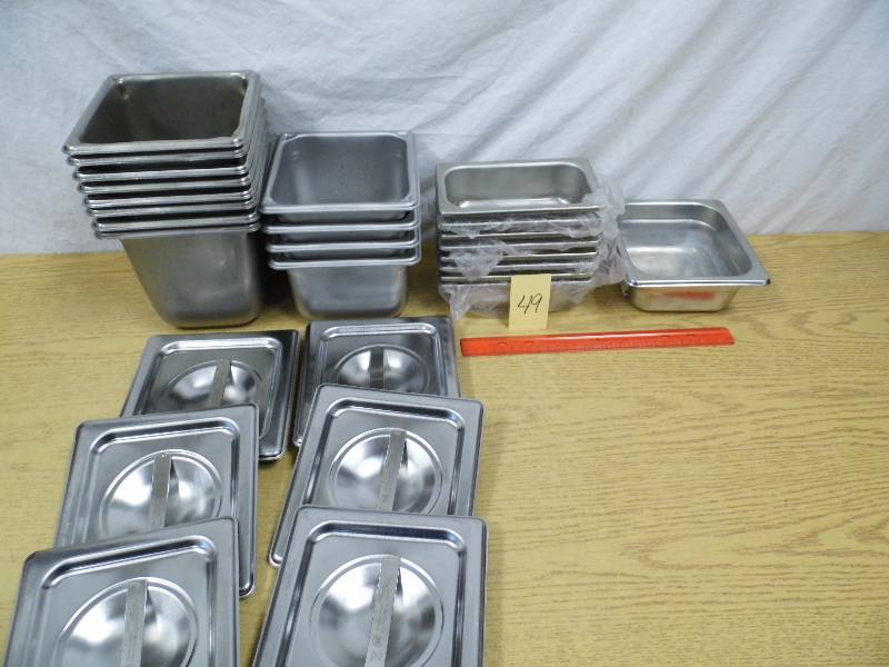 Assorted Steam Table Inserts