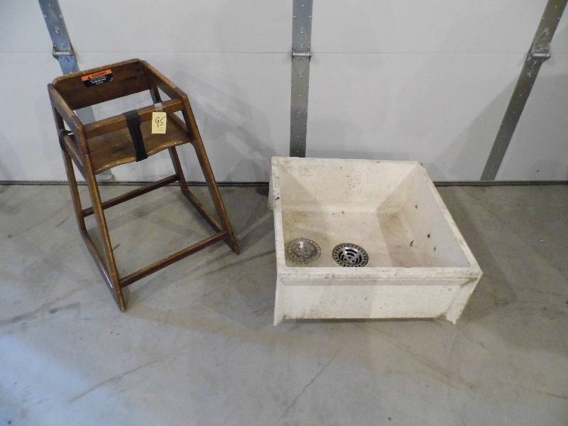 Mop Sink - Booster Chair