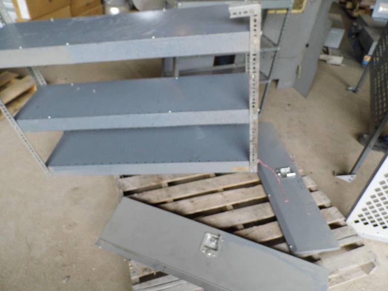 2 Sided Shelving Divider for Service Van