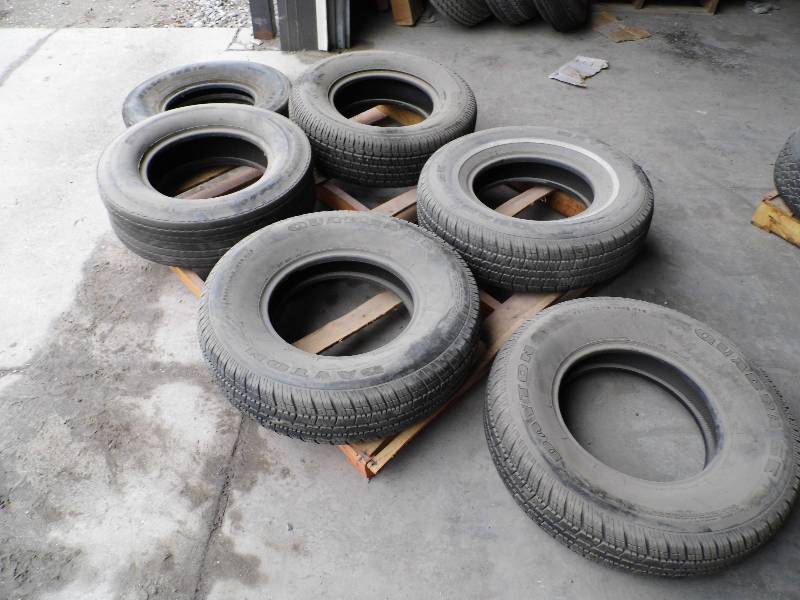 6 Assorted Tires