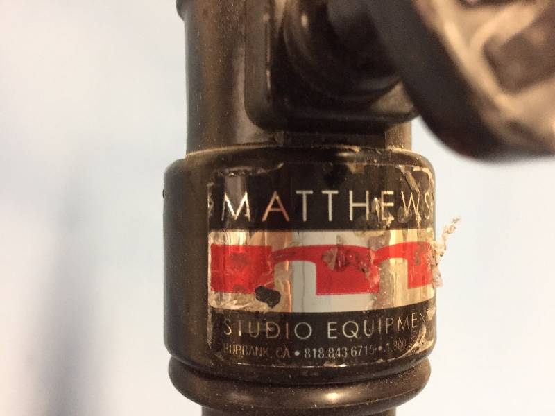 lot 39 image: Matthews Telescoping Adjustable Pro Light  Lighting Stand