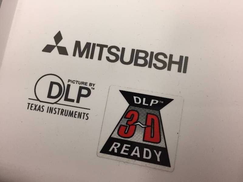 lot 40 image: Mitsubishi DLP ComputerVideo Projector with HDMI Input & Low Hours