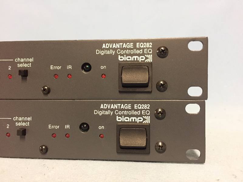 lot 38 image: Two (2) Biamp Advantage Pro Digital Audio Equalizers (EQ)