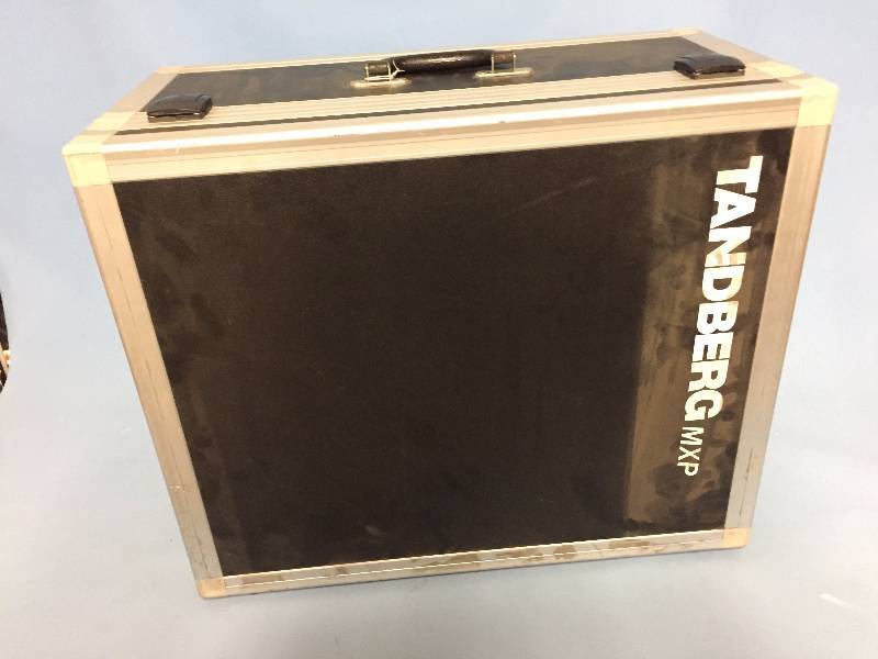 lot 36 image: Tandberg 1500 Professional Portable Video Conference MonitorDisplay, Codec and Camera with Case