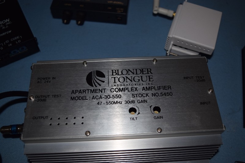 lot 90 image: Miscellaneous Lot of ProCommercial Audio & Video Routing, Switching & Apartment Complex Amplifier