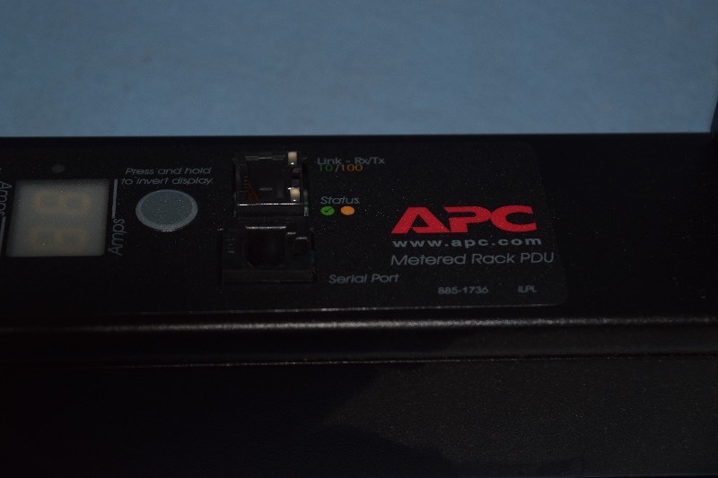 lot 75 image: APC AP7840 24-Outlet Metered Rack PDU with AC Cable