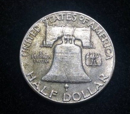 1948 D Franklin Silver Half Dollar High Grade