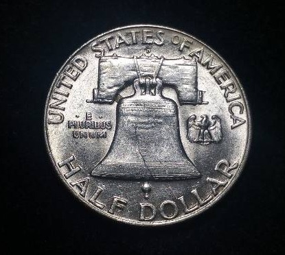 1951 D Franklin Silver Half Dollar High Grade