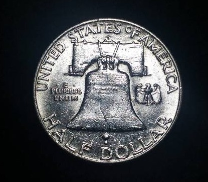 1951 D Franklin Silver Half Dollar High Grade
